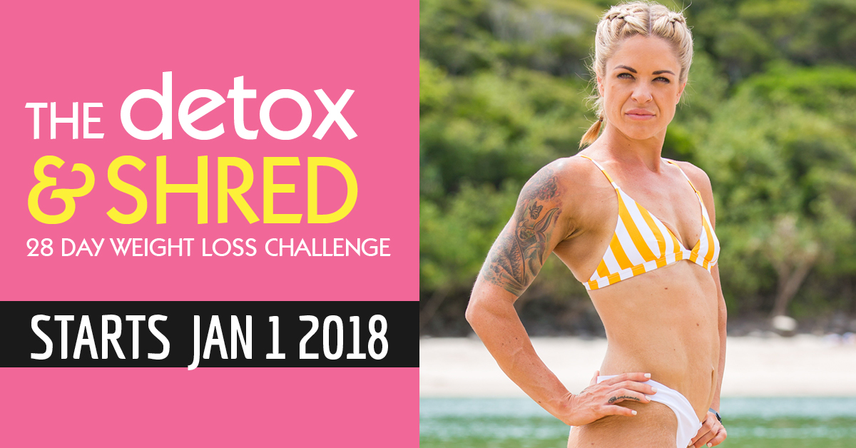 This mum tells "how I lost my belly fat and cm from my body" Detox Shred marketing