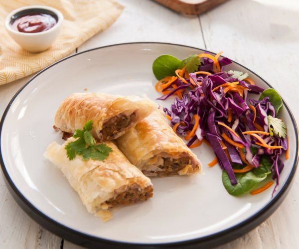 Healthy pork and veggie sausage rolls Healthy pork and veggie sausage rolls