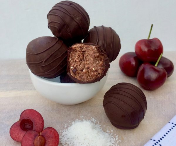 85 calorie black forest bliss balls 85 calorie black forest bliss balls
