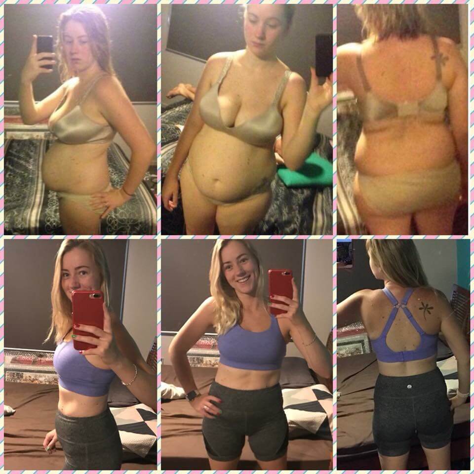 3 mums share 30 tips to becoming the ultimate meal prep queen Kaitie Purssell before and after
