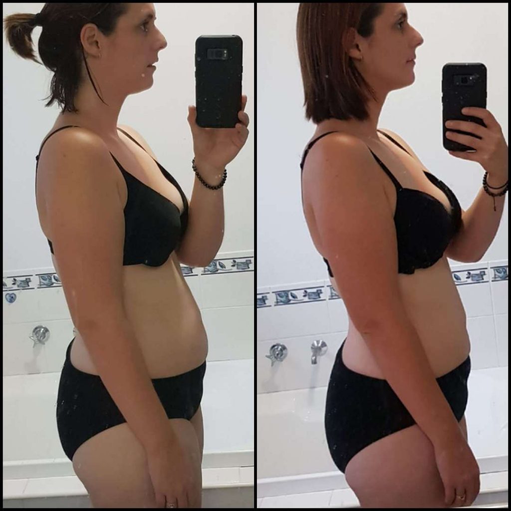This mum lost 2.3kg in 7 days: Here's how she did it Rebekah Newell before and after 7 day cleanse