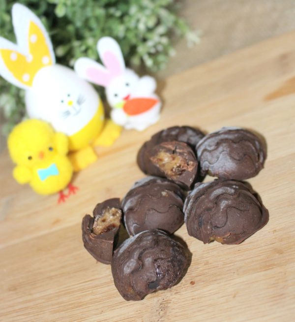 Four Ingredient Gooey Caramel Easter Eggs Four Ingredient Gooey Caramel Easter Eggs