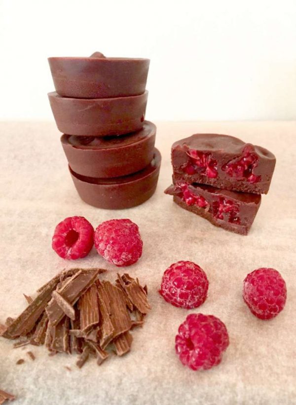 4 Ingredient Raspberry Filled Chocolates 4 Ingredient Raspberry Filled Chocolates