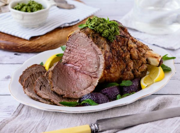Roast Lamb Mint Pesto Roast Lamb Mint Pesto