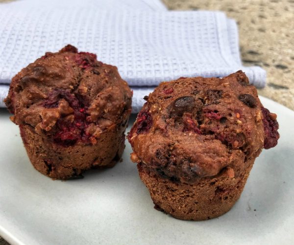 Raspberry and Cacao Mini Muffins Raspberry and Cacao Mini Muffins