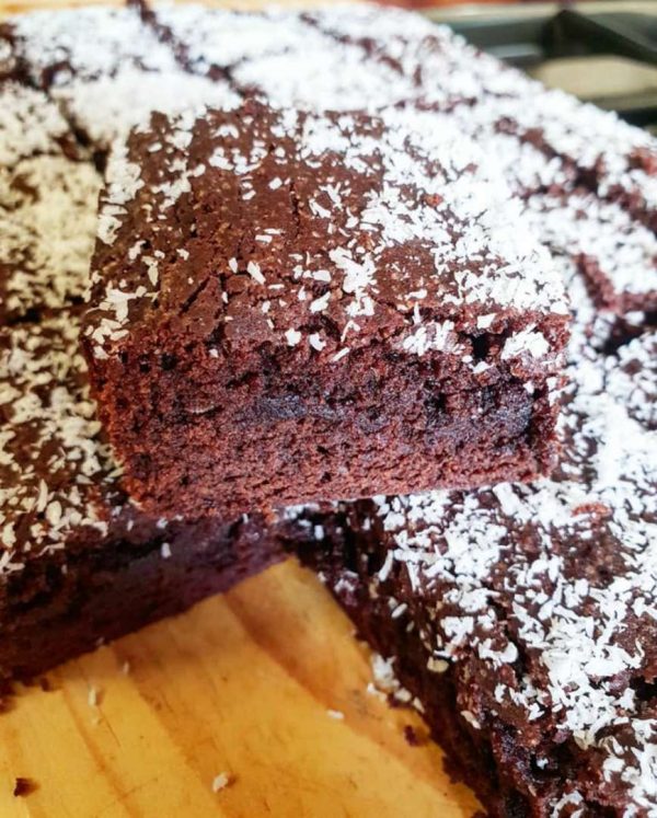 Healthy Chocolate Coconut Brownies Healthy chocolate coconut brownies