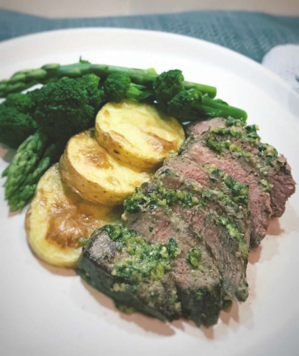 Pesto Lamb Pesto Lamb