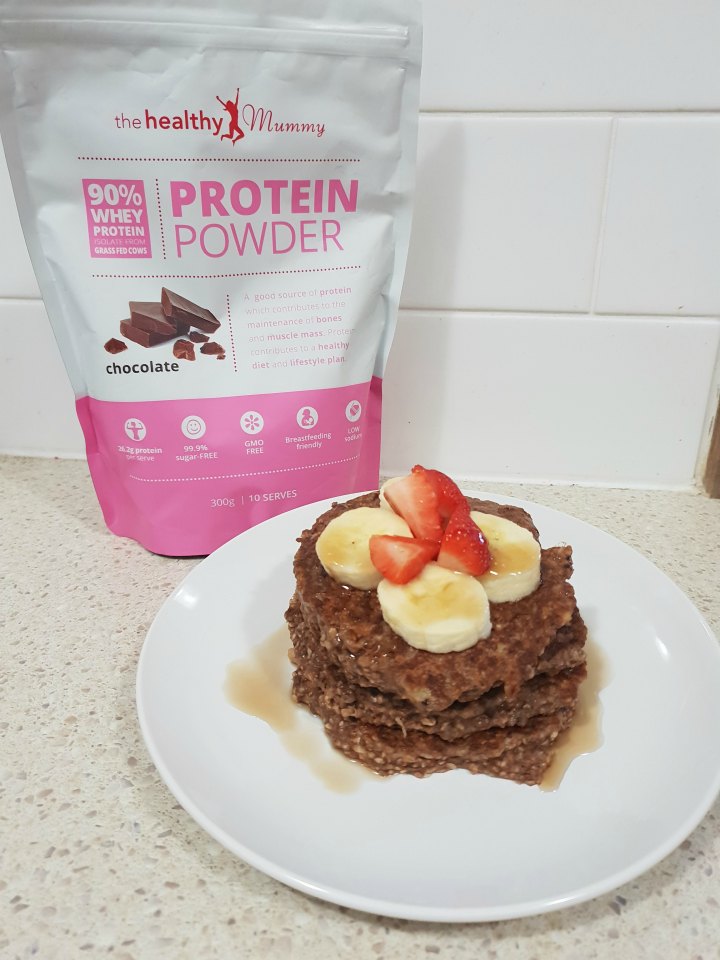 new-chocolate-whey-protein-powder Sarah Maynard protein powder