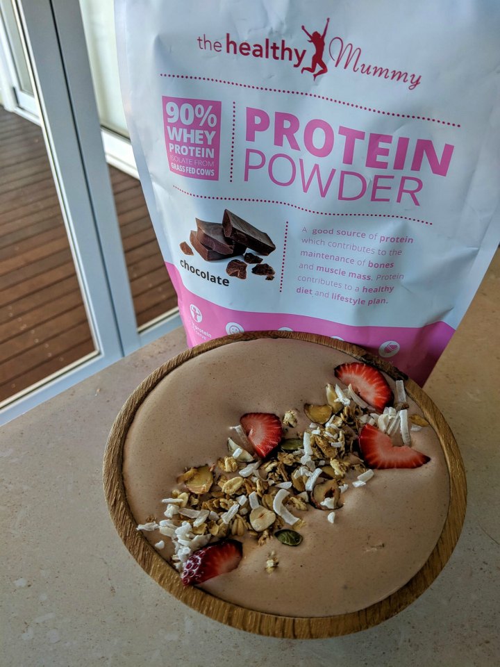 Chocolate Protein Smoothie Bowl