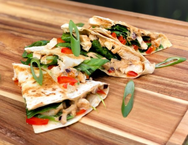 20 Minute Satay Chicken Quesadillas 20 Minute Satay Chicken Quesadillas
