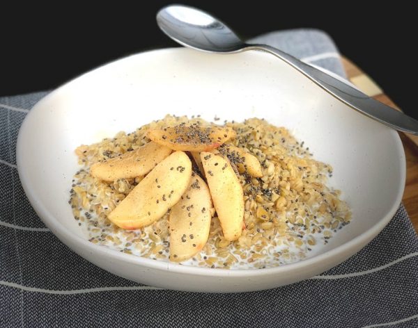 Freekeh, Cinnamon & Apple Porridge Freekeh, Cinnamon & Apple Porridge