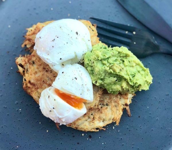 Crispy Potato Hash with Smashed Avo Recipe Crispy Potato Hash with Smashed Avo Recipe