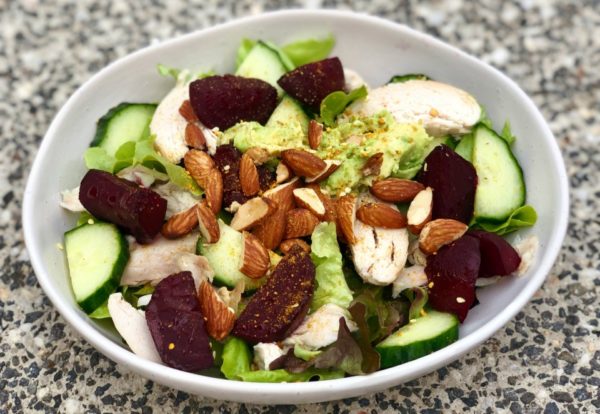 Roasted Beetroot and Chicken Super Salad Roasted Beetroot and Chicken Super Salad