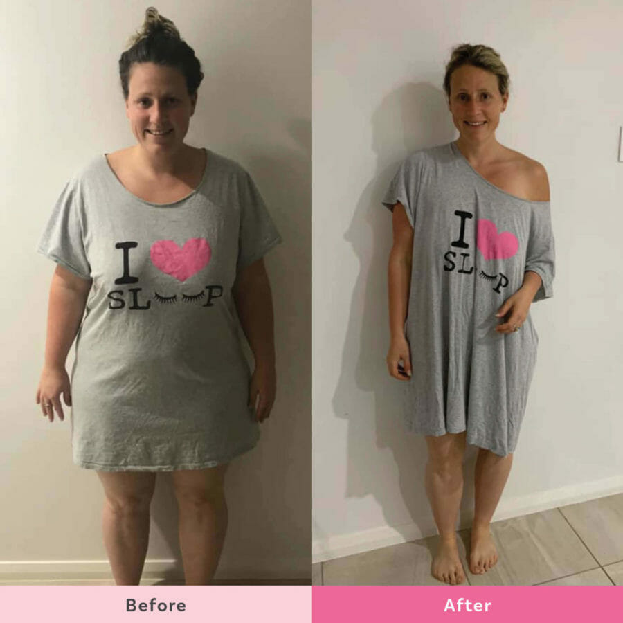 Abby Curry Weight Loss Results from 37 kilos