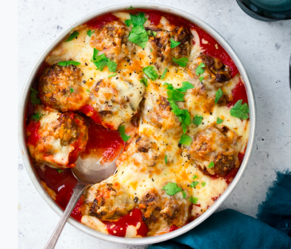 Keto-cheesy-meatballs