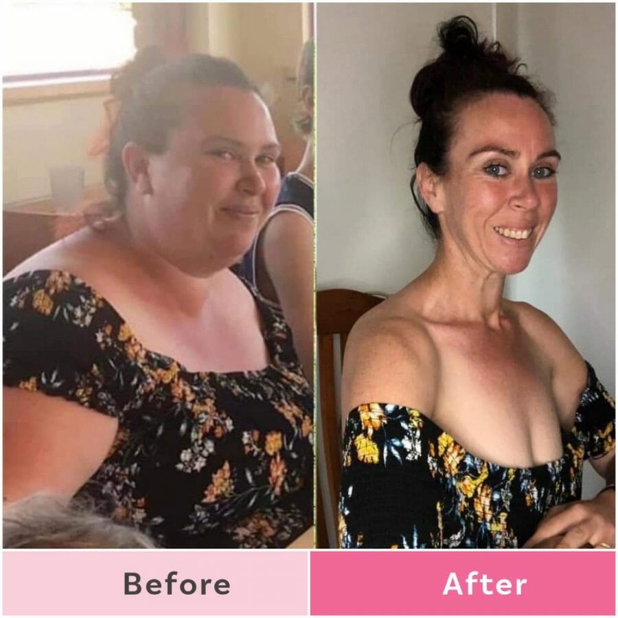 Simple changes Chelsea (who's lost 60kg) made when the scales didn't move
